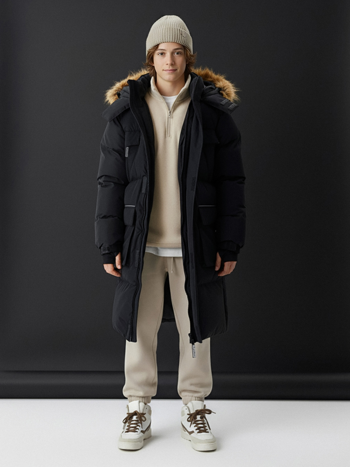 Пальто Premont WP323811BLACK - фото 12