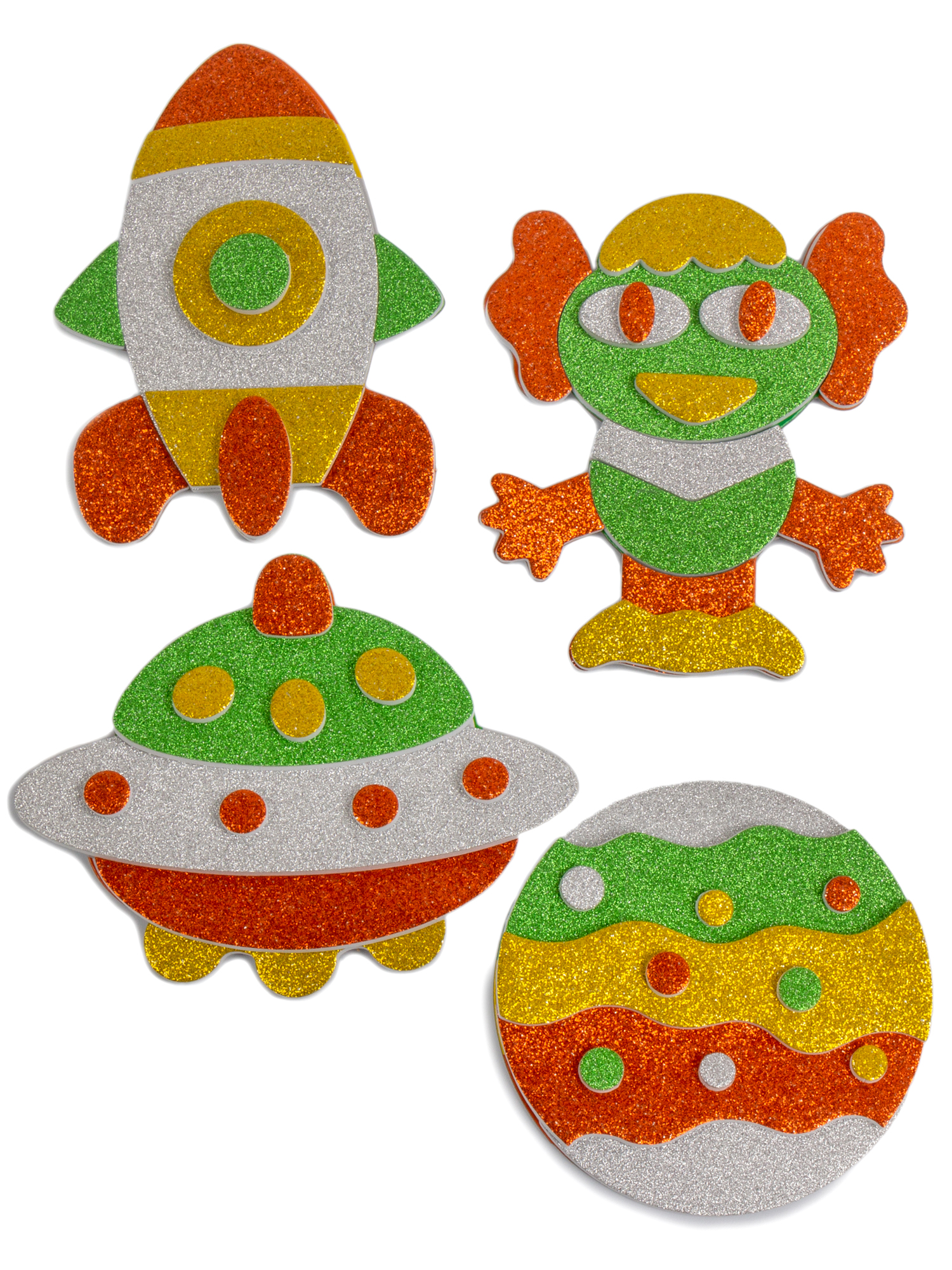 Набор для творчества Дрофа-Медиа аппликация Ракета Планета - фото 6