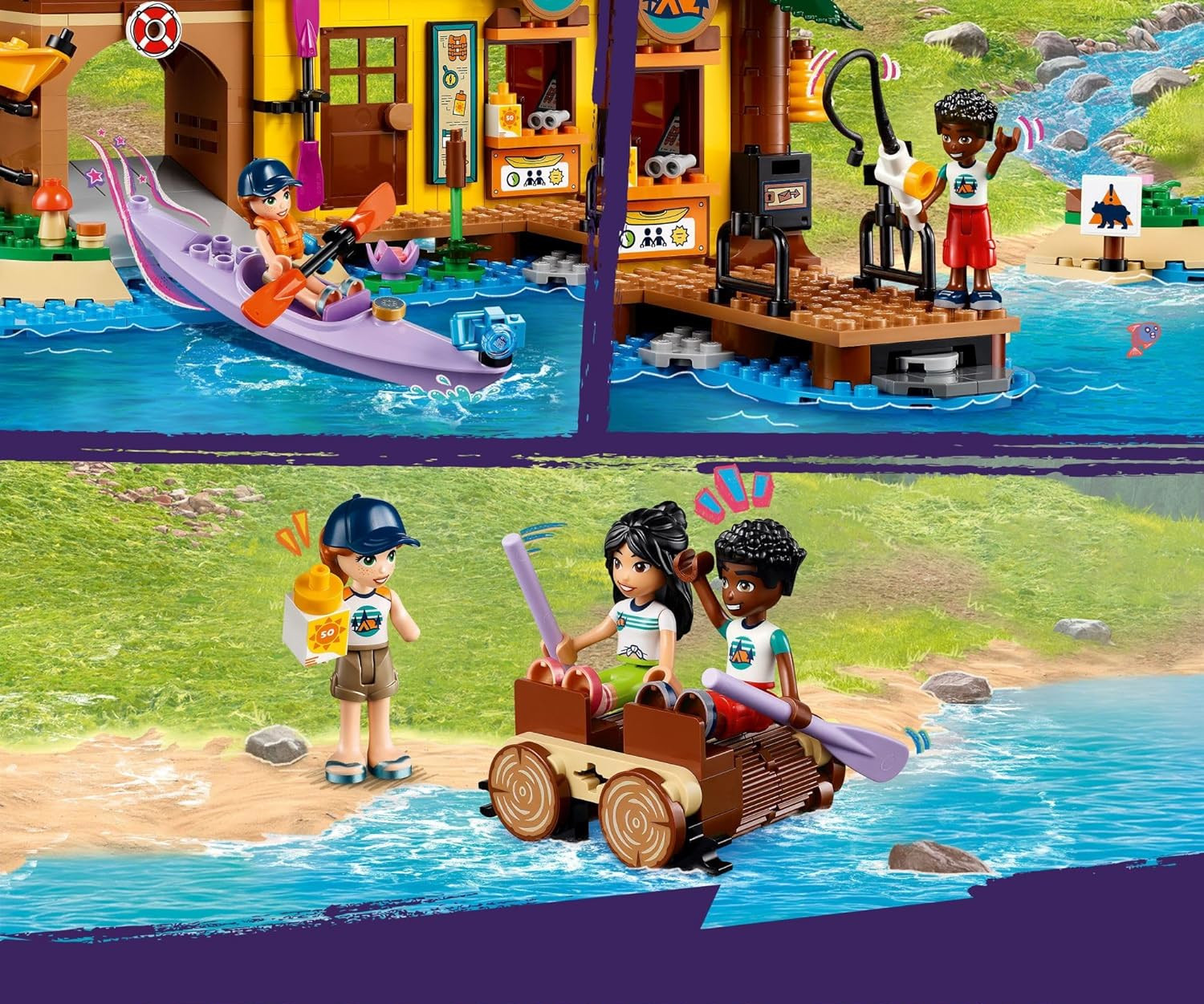 Конструктор LEGO Friends Лагерь Водные виды спорта 628 дет. - фото 11