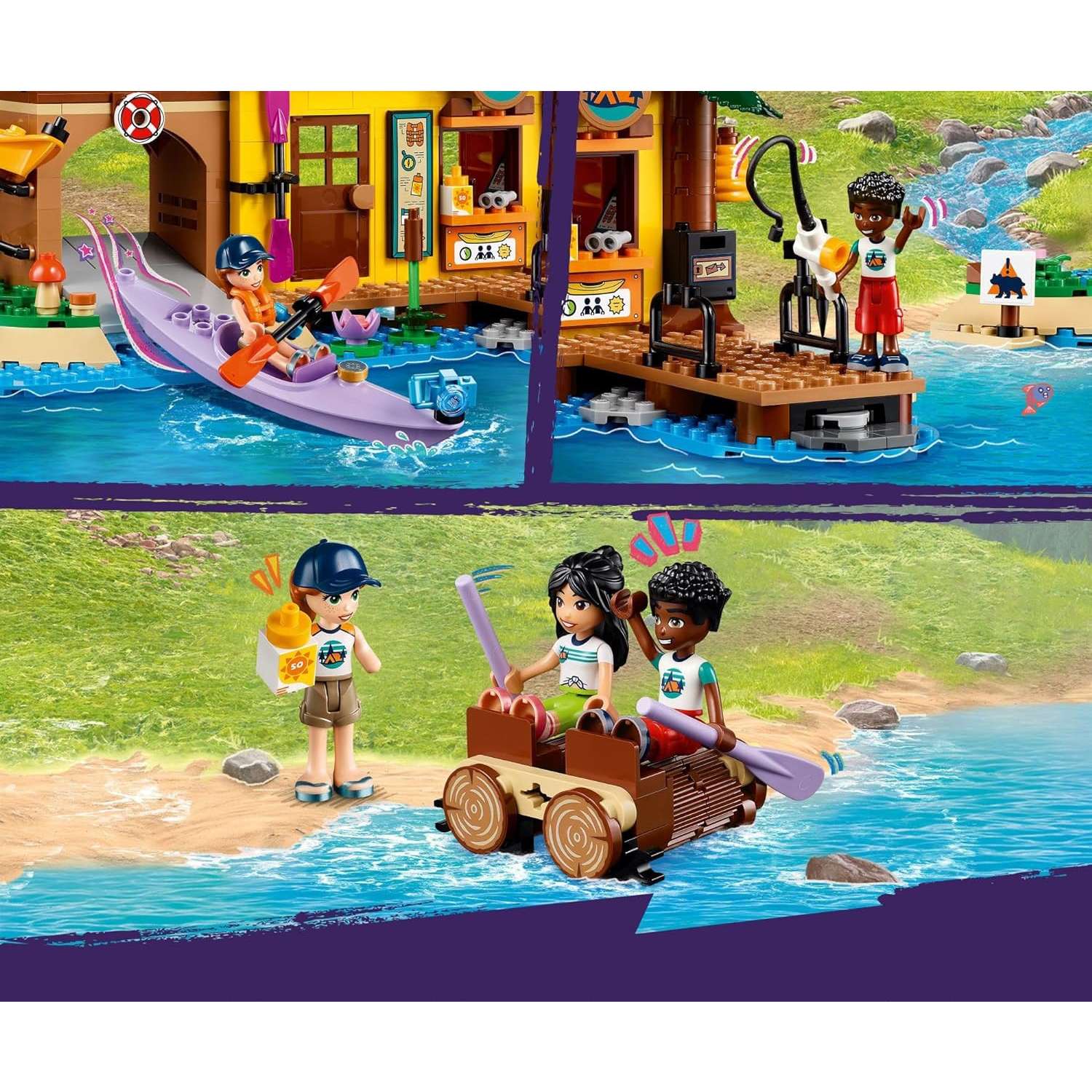 Конструктор LEGO Friends Лагерь Водные виды спорта 628 дет. - фото 11