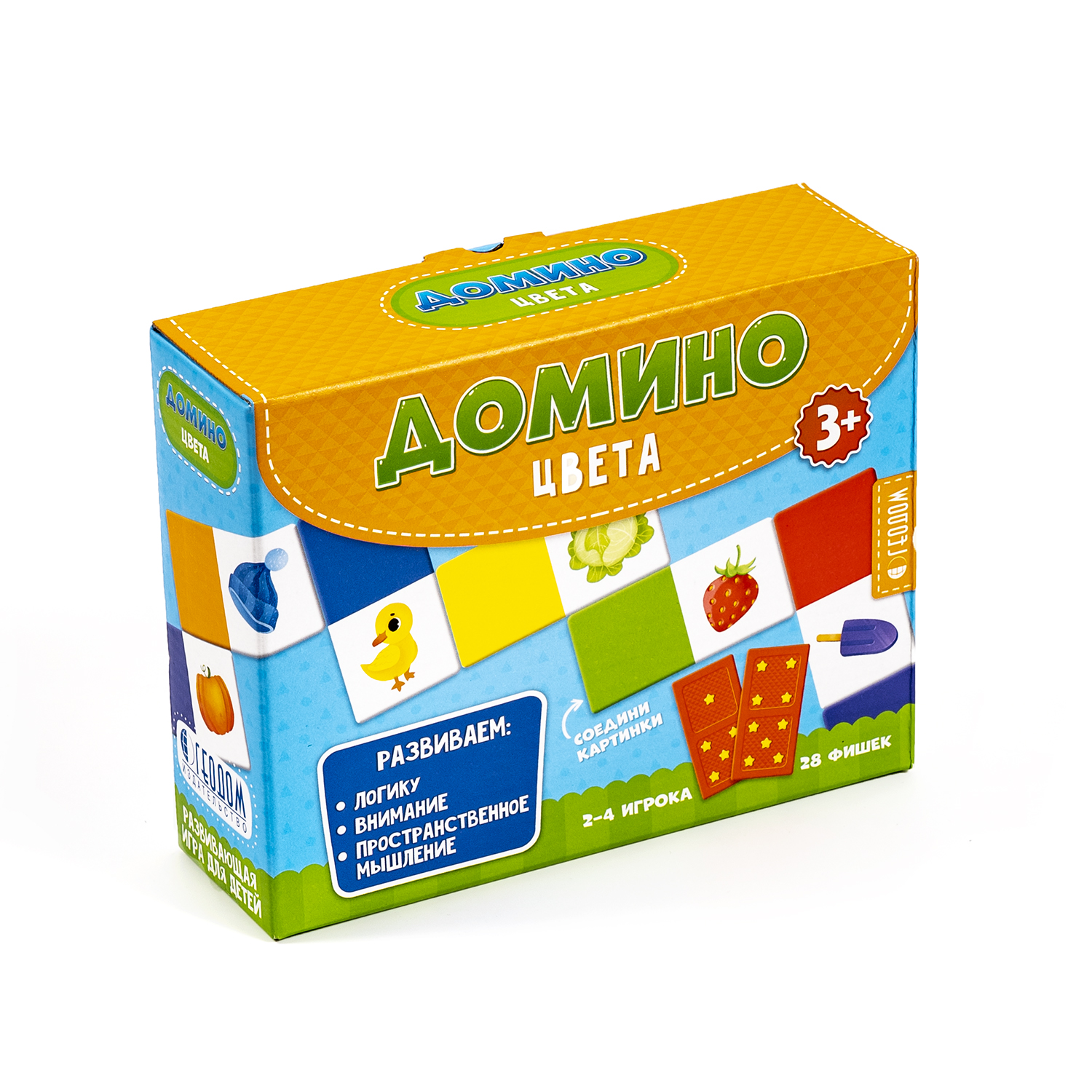Настольная игра ГЕОДОМ Домино - фото 1