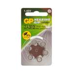 Воздушно-цинковые батарейки GP ZA312F - 6 шт в блистере