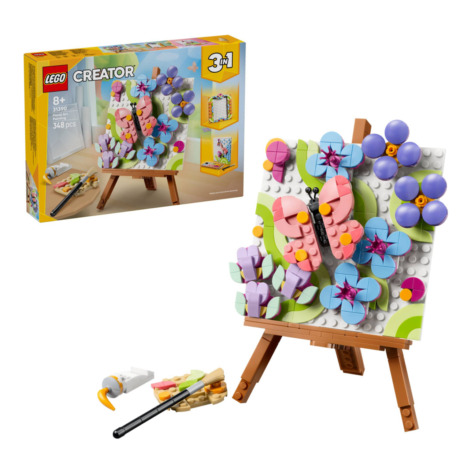 Конструктор LEGO Creator Картина с цветами 348 дет. - фото 1