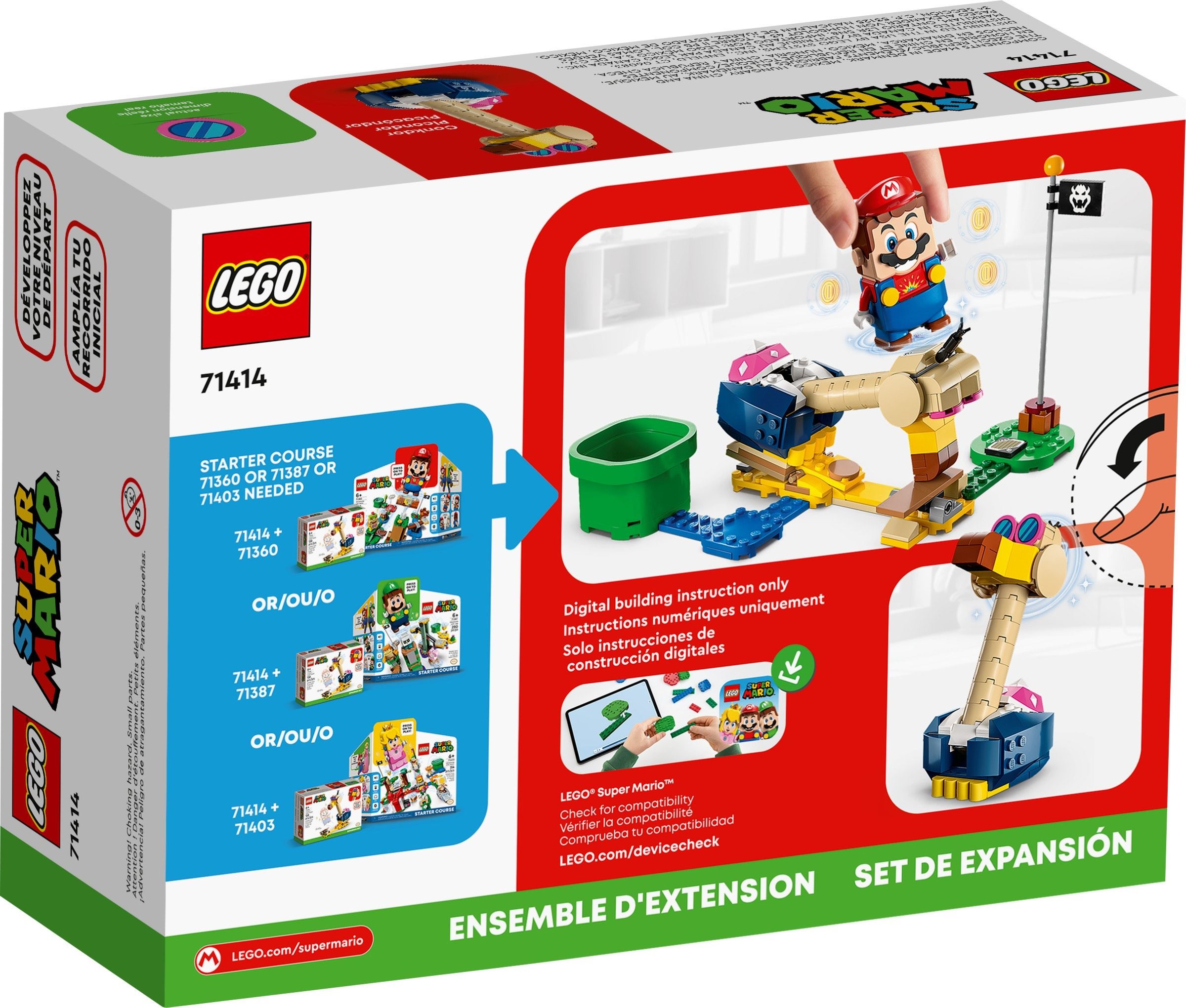 Конструктор LEGO Super Mario 71414 130 дет. - фото 4