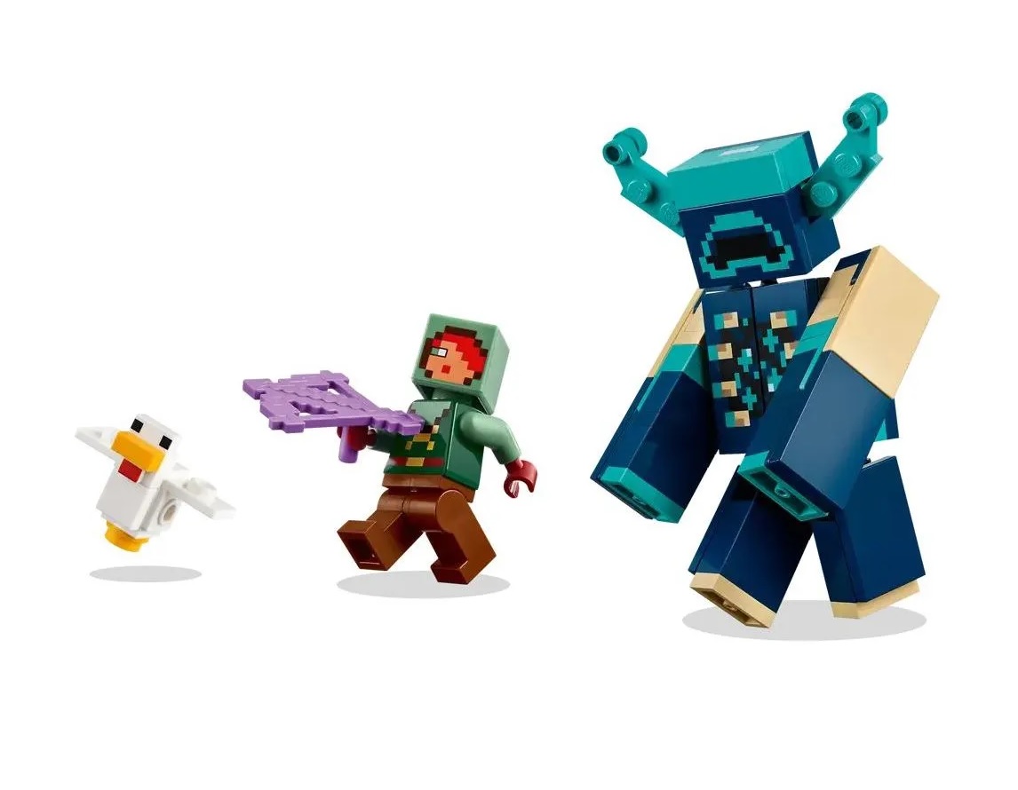 Конструктор LEGO Minecraft Столкновение с Варденом 238 дет. - фото 7