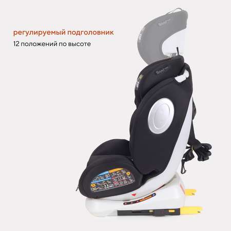 Автокресло Rant Basic Twist Black Isofix 0+/1/2/3 (0-36 кг)