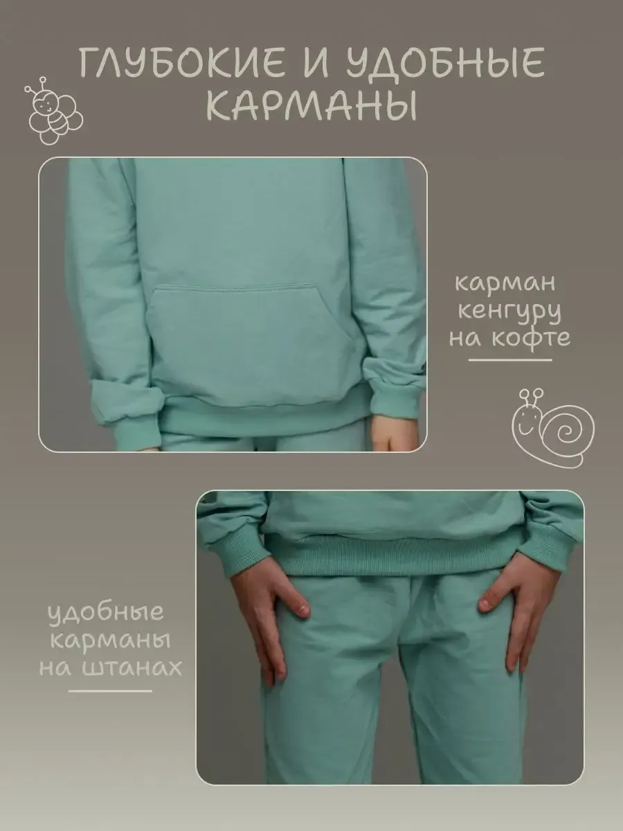 Косюм спортивный Jeestyle кост/мята/600 - фото 4