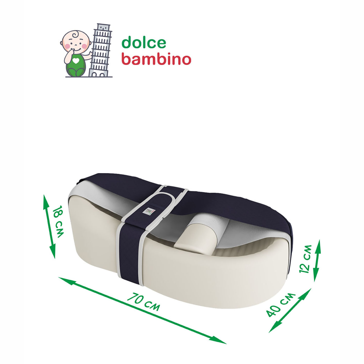 Матрас гнездышко Dolce Bambino Cocon - фото 6