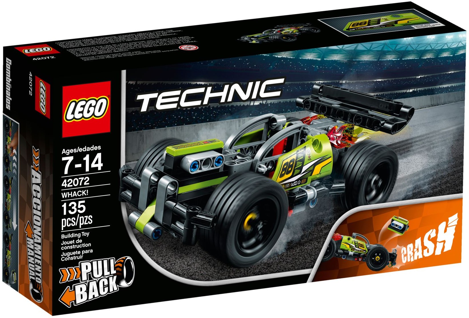 Конструктор LEGO Technic 42072 135 дет. - фото 1