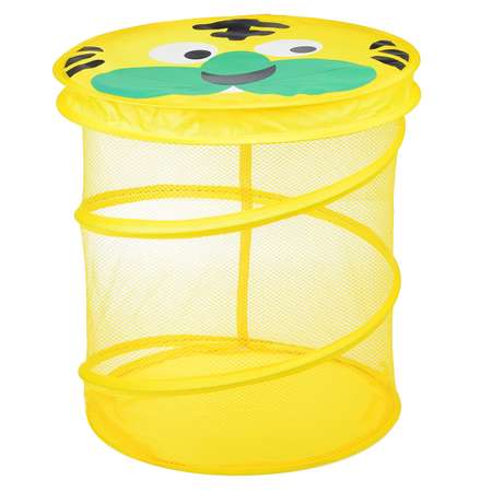 Корзина для игрушек Ural Toys с крышкой Тигр