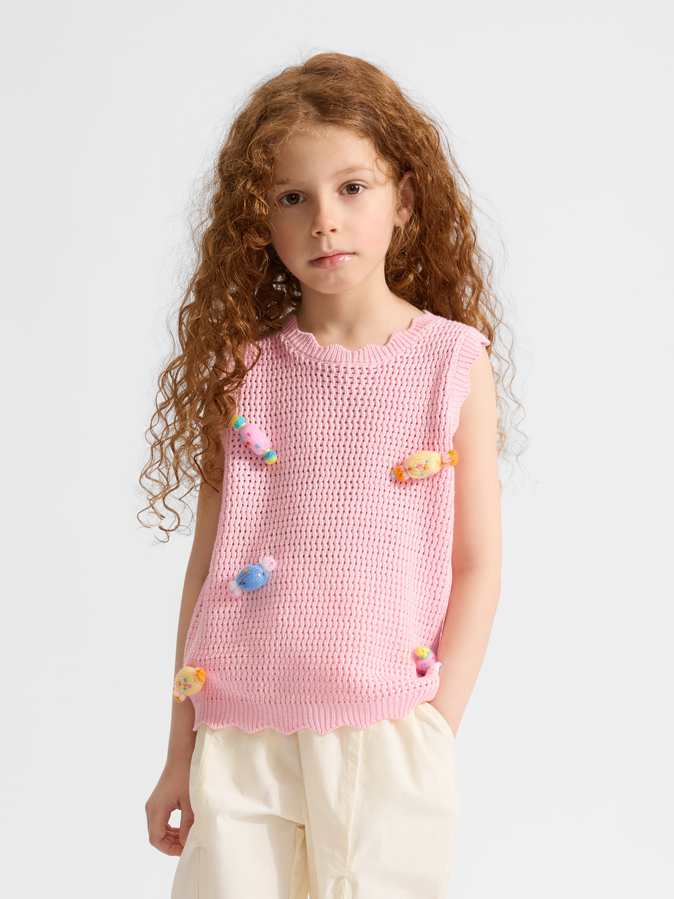 Майка Happy Baby 88691-1_pink - фото 1