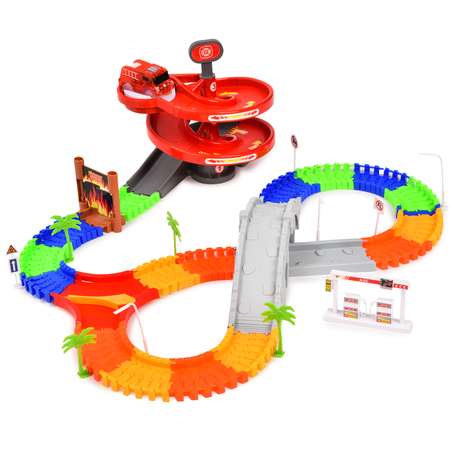 Трек 1TOY Пожарная станция гибкий Т59308