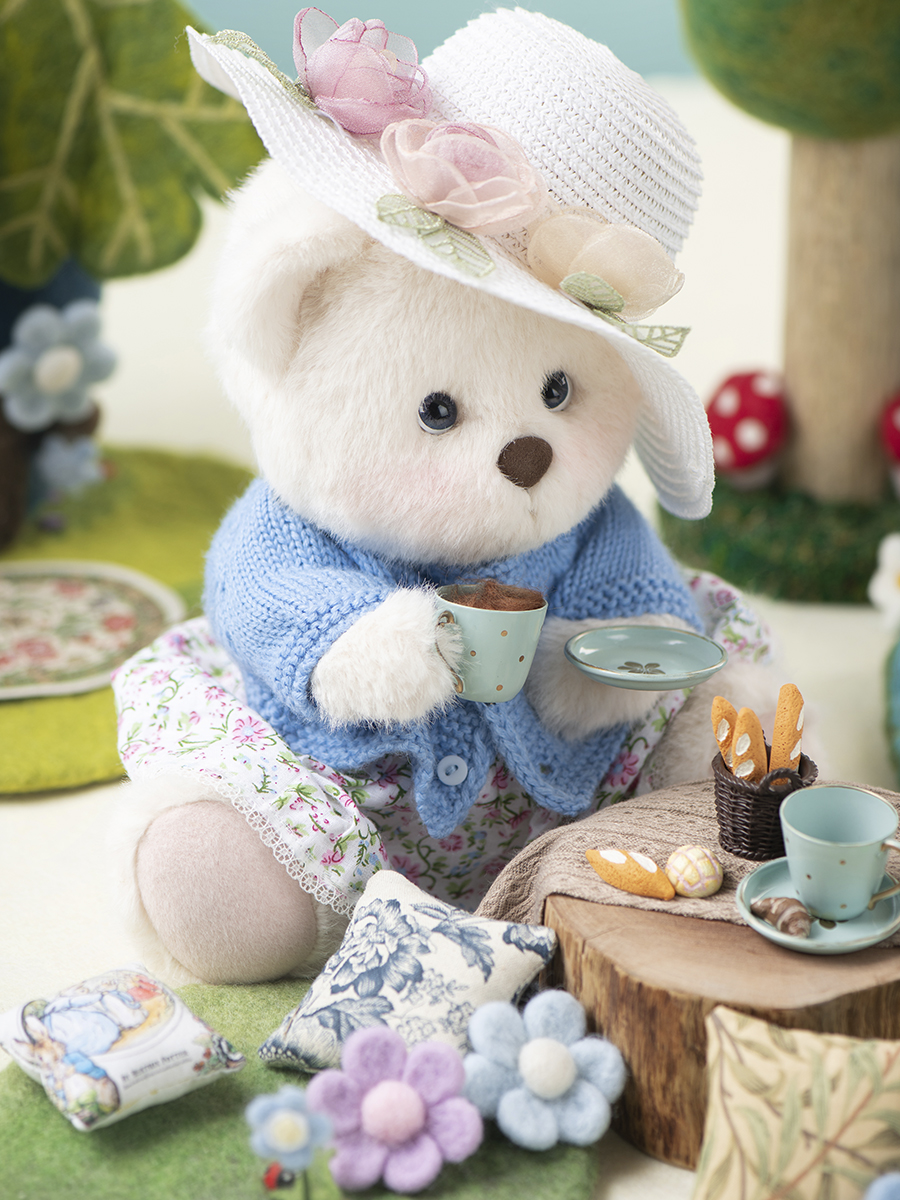 Мягкая игрушка TeddyTales Медведь Незабудка - фото 7