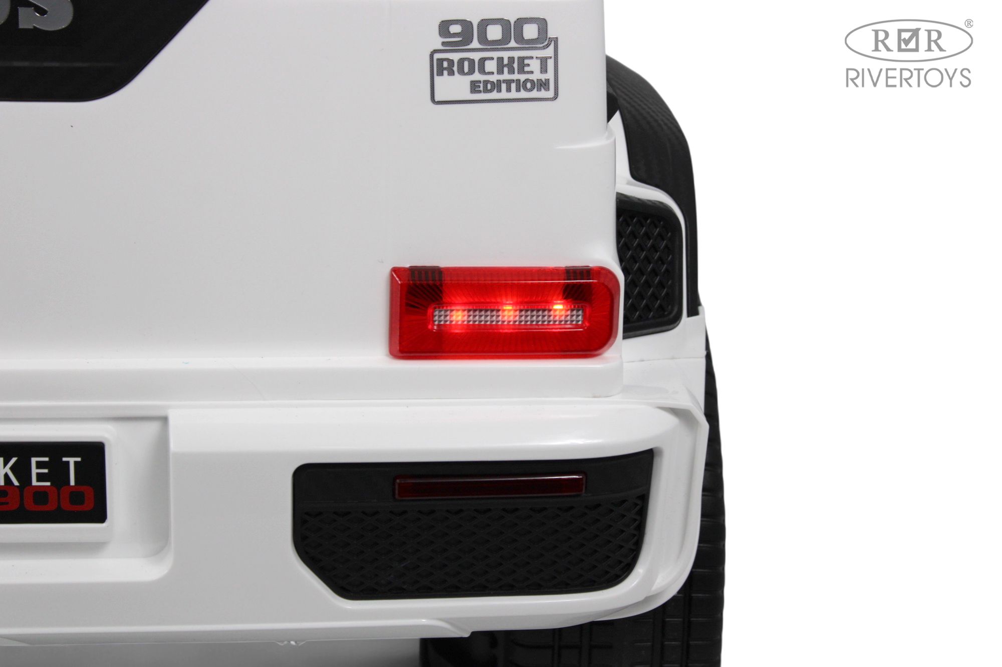 Электромобиль RIVERTOYS Mercedes Z999ZZ-WHITE С пультом ДУ - фото 12