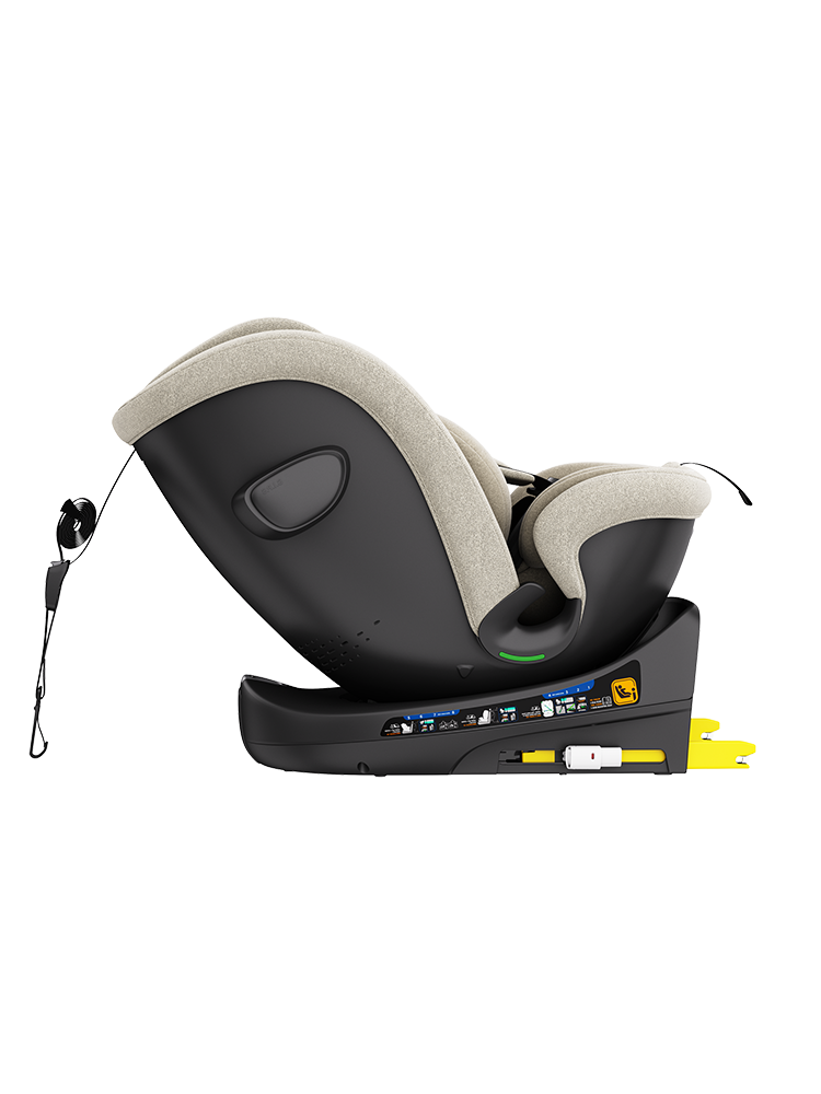 Автокресло KLEE Mark 360 i-size Isofix 0+/1/2/3 (0-36 кг) бежевый - фото 8