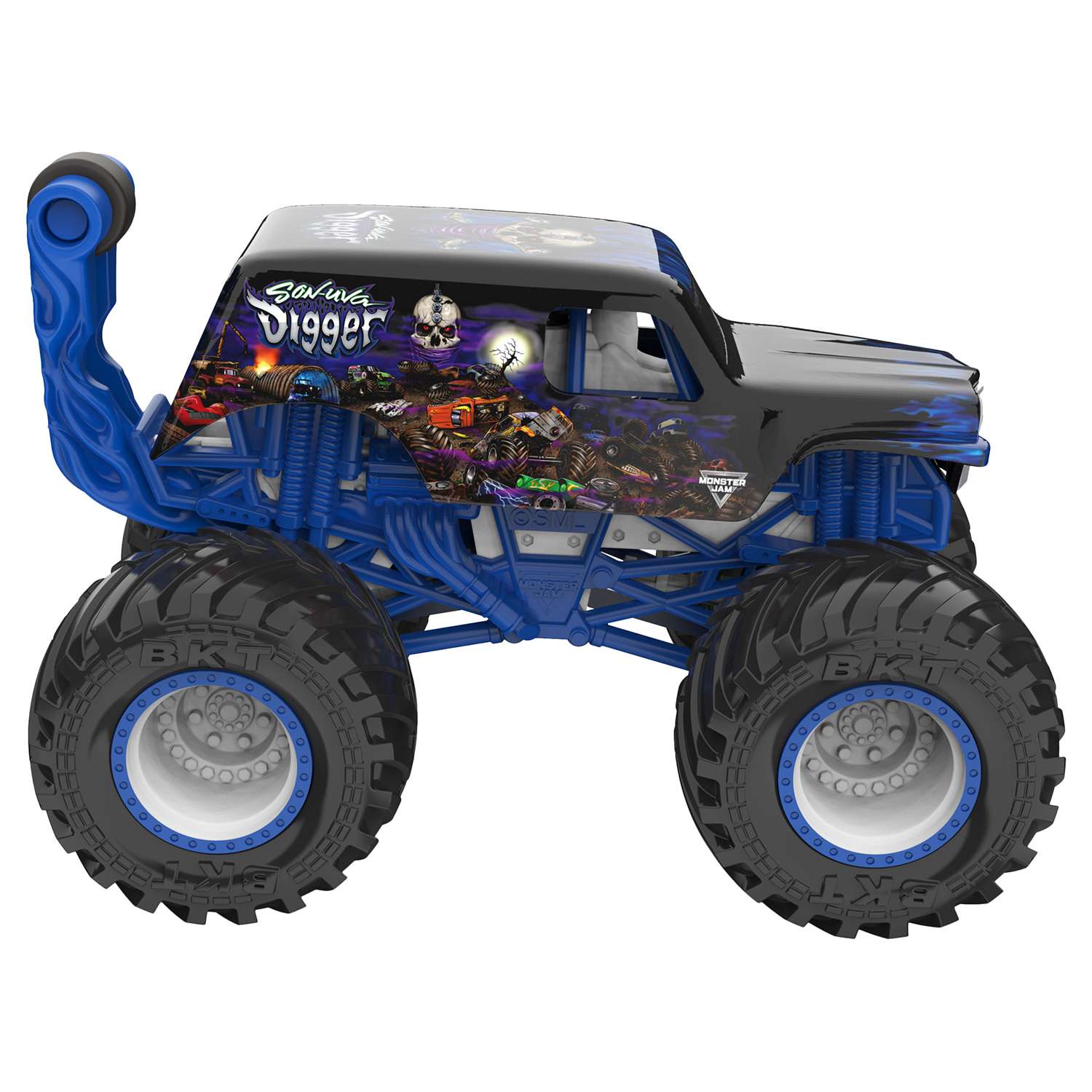Автомобиль Monster Jam 1:64 6060869.0 - фото 5