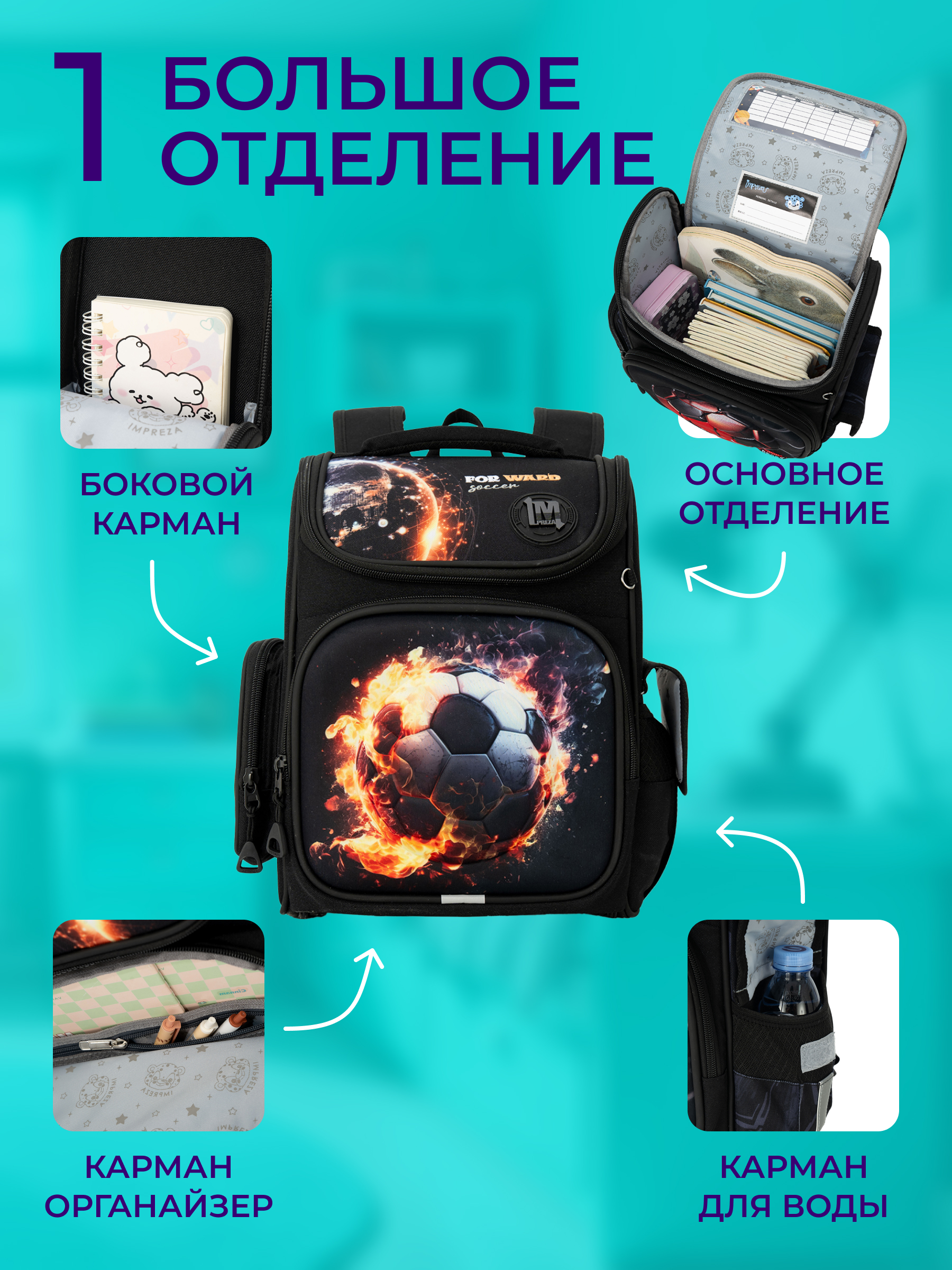 Рюкзак Impreza В086 - фото 2