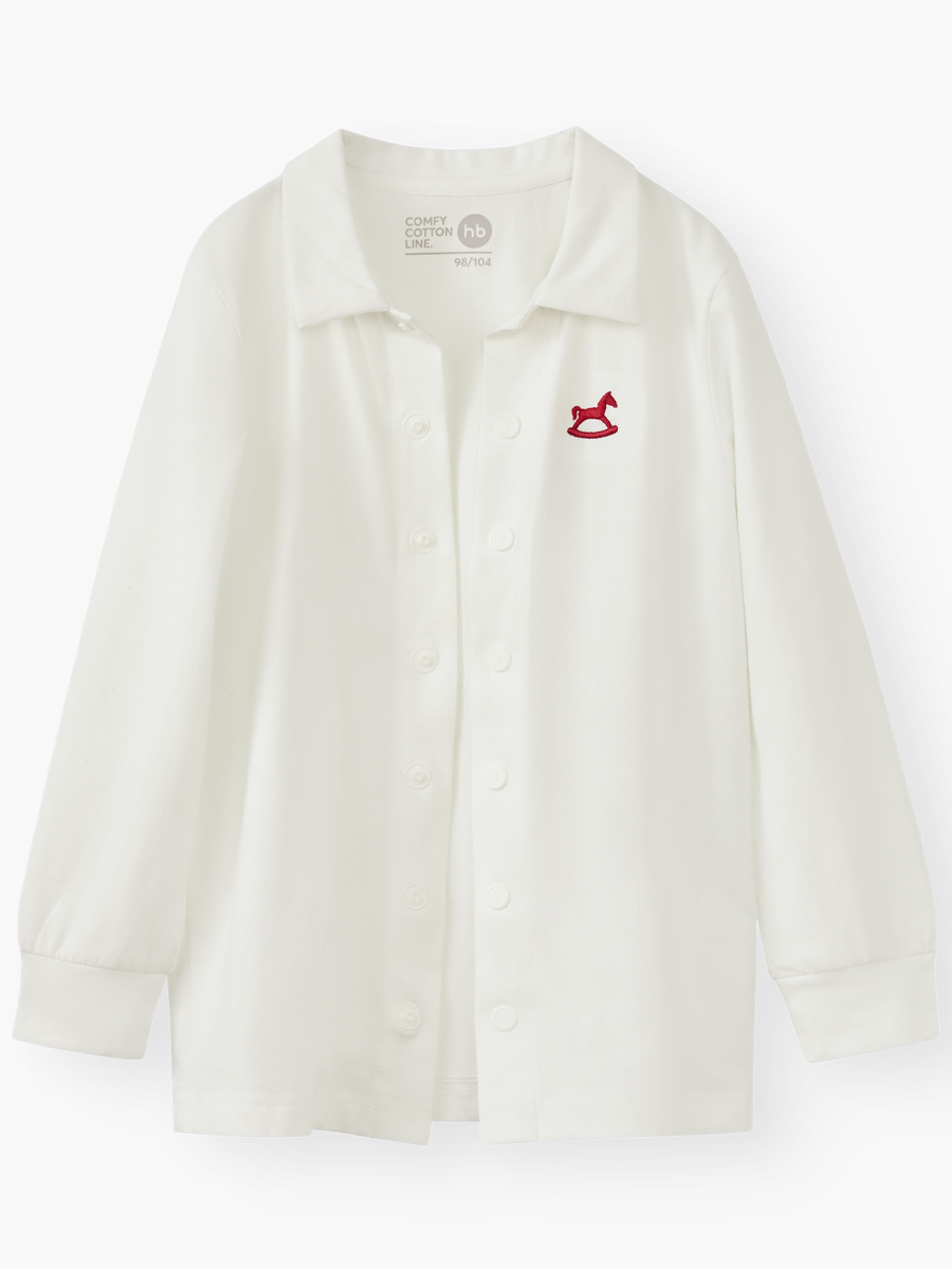 Рубашка 2 шт Happy Baby 88627_milky - фото 8