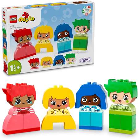 Конструктор LEGO DUPLO Большие чувства и эмоции блочный