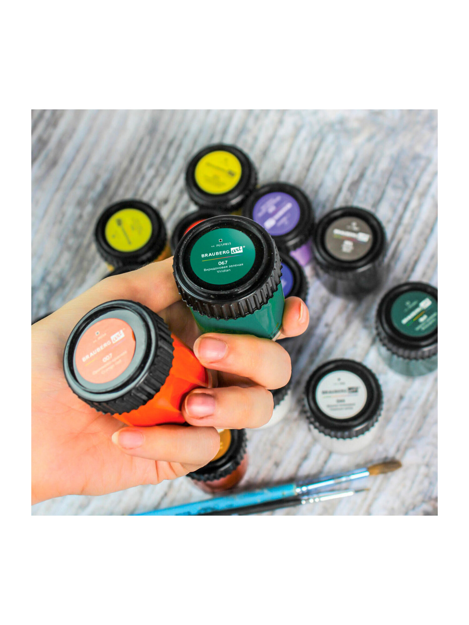 Краски гуашь Brauberg 16 цв. - фото 23