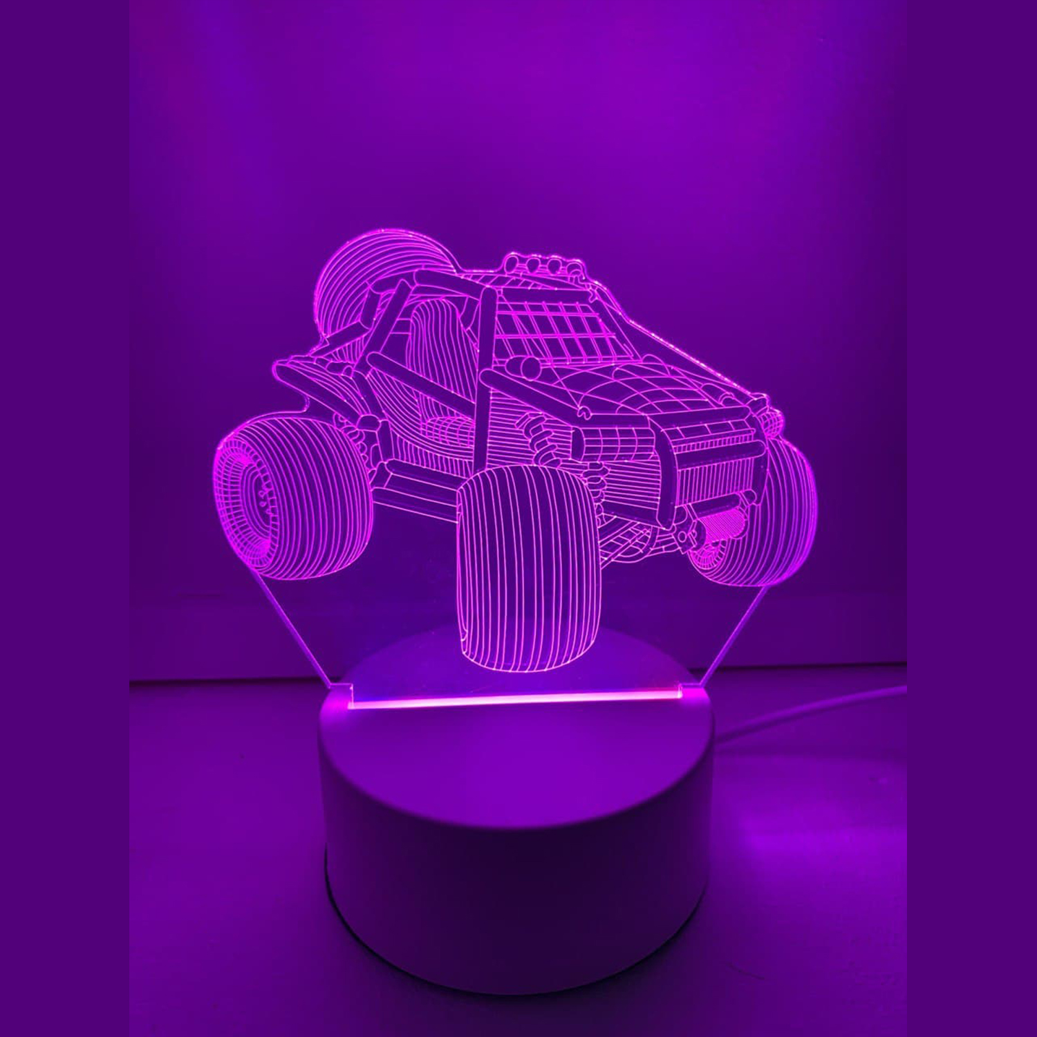 Светильник MINI-TOYS Баги вездеход LED RGB - фото 3