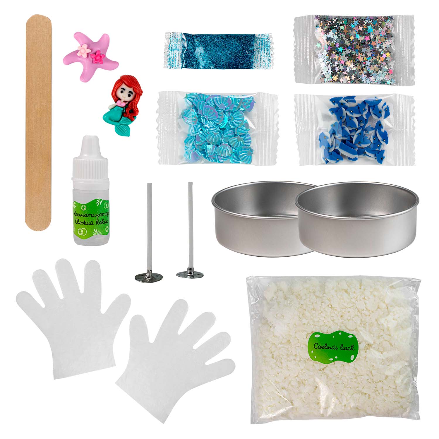 Набор Attivio Сокровище русалки свеча - фото 4