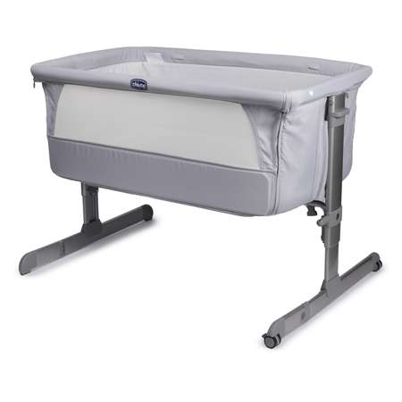 Кроватка Chicco NEXT2ME SILVER(Серебряный)