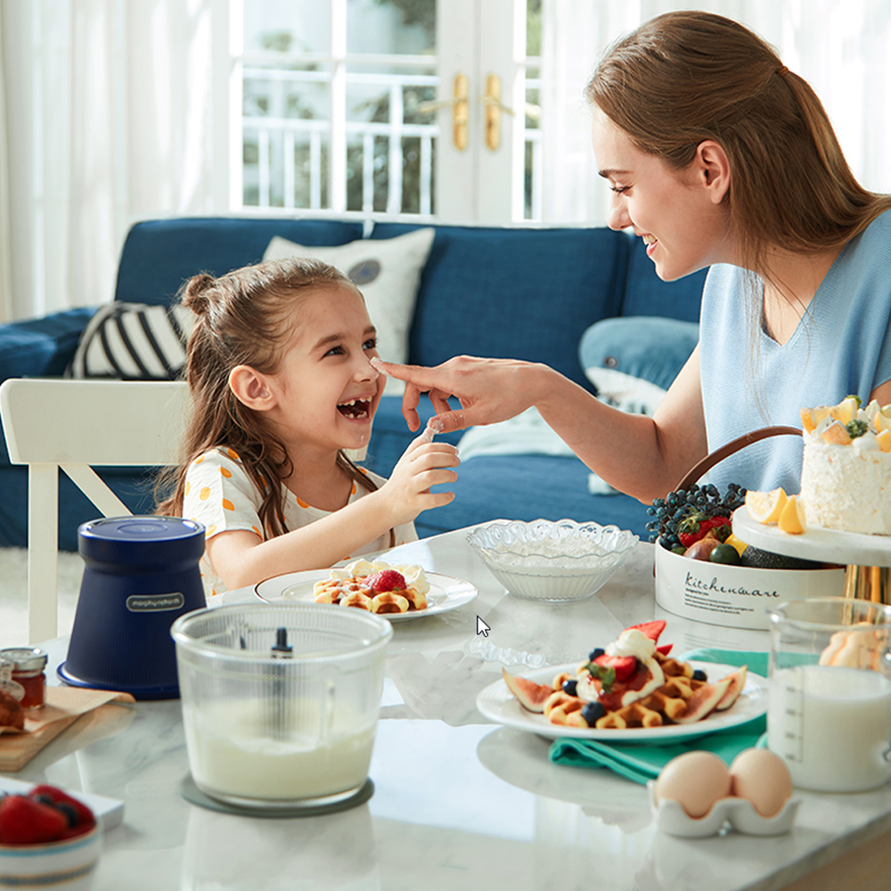 Мини блендер Morphy Richards с повышенной функциональностью синий - фото 3
