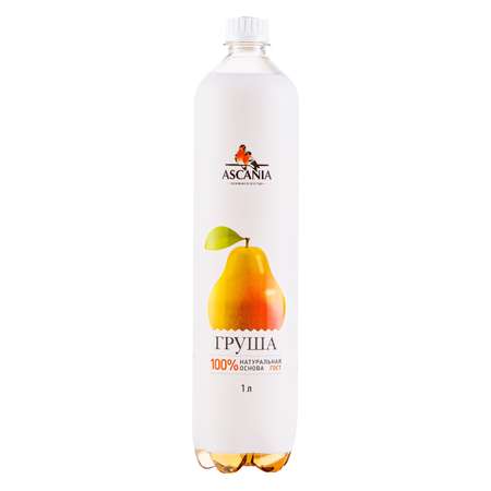 Лимонад Ascania Груша 1л ПЭТ 6 штук