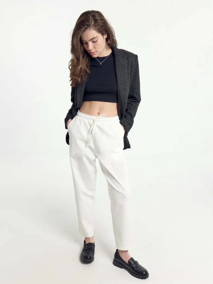 Брюки Mark Formelle (Марк Формэль) 182422/белый - фото 3