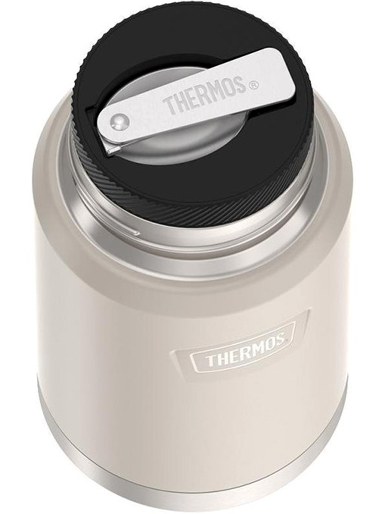 Термос для еды супа 710 мл с ложкой THERMOS ICON-301 песочный – нержавеющая сталь герметичный тепло/холод 14/24 часа - фото 9