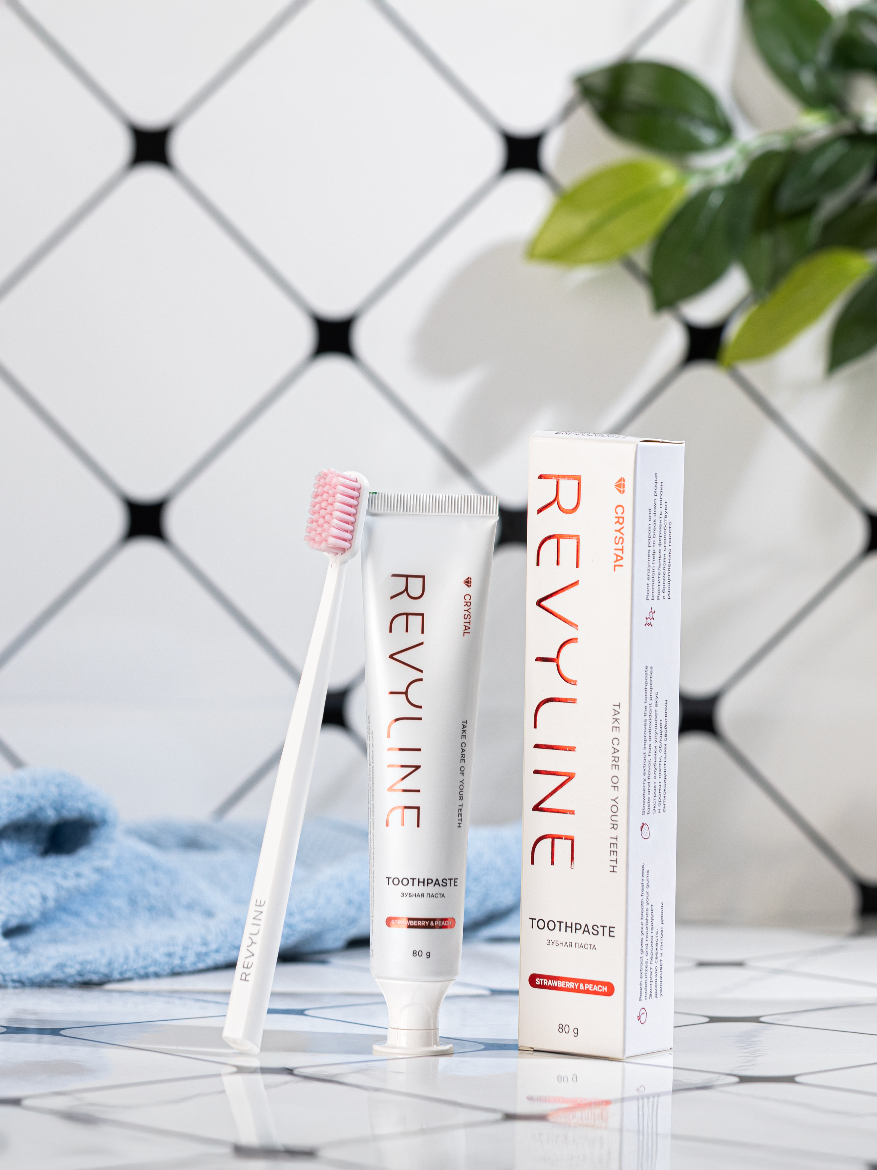 Зубная паста Revyline без фтора Клубника и Персик 80 г - фото 5