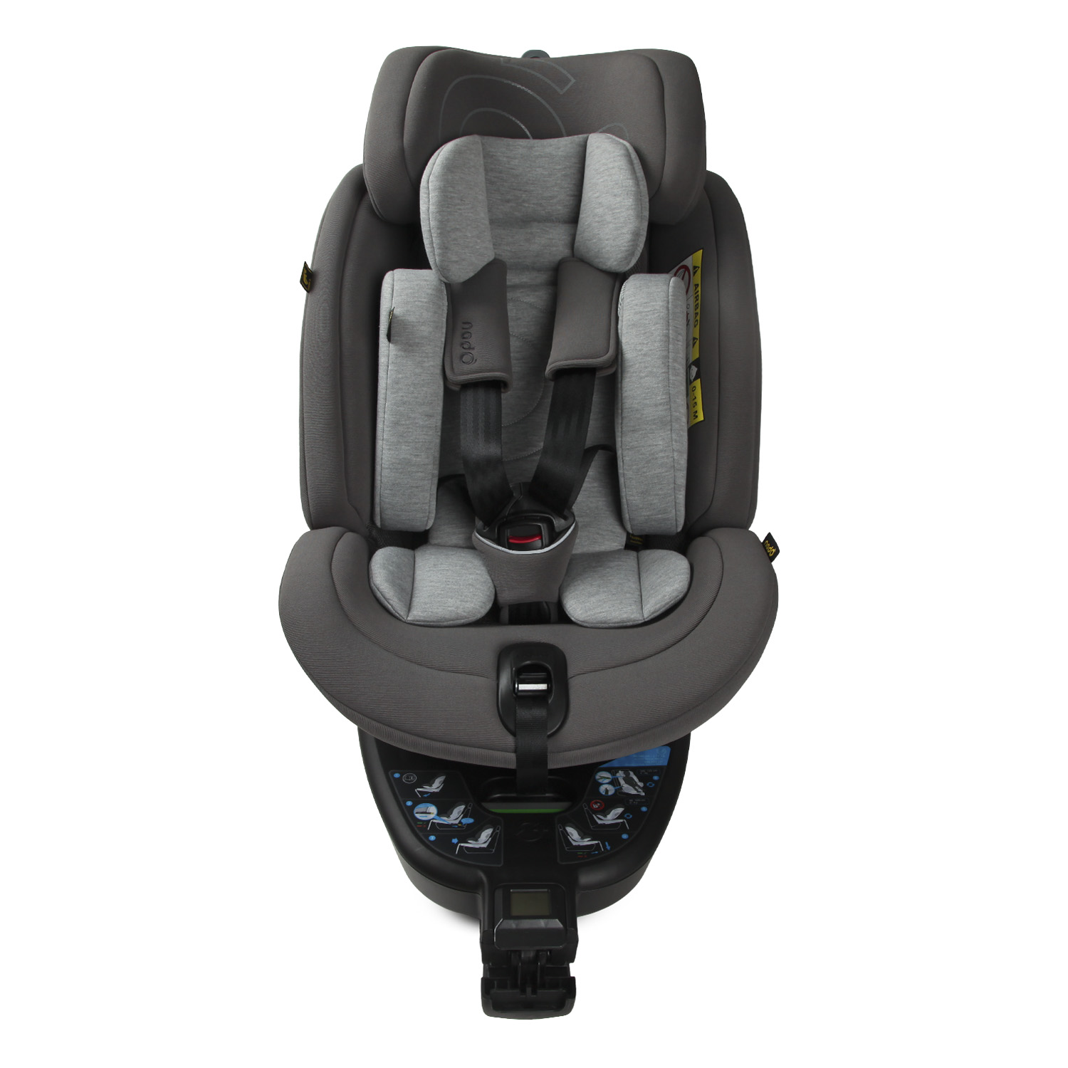 Автокресло nado Coconut ash Isofix 0+/1/2 (0-25 кг) - фото 14