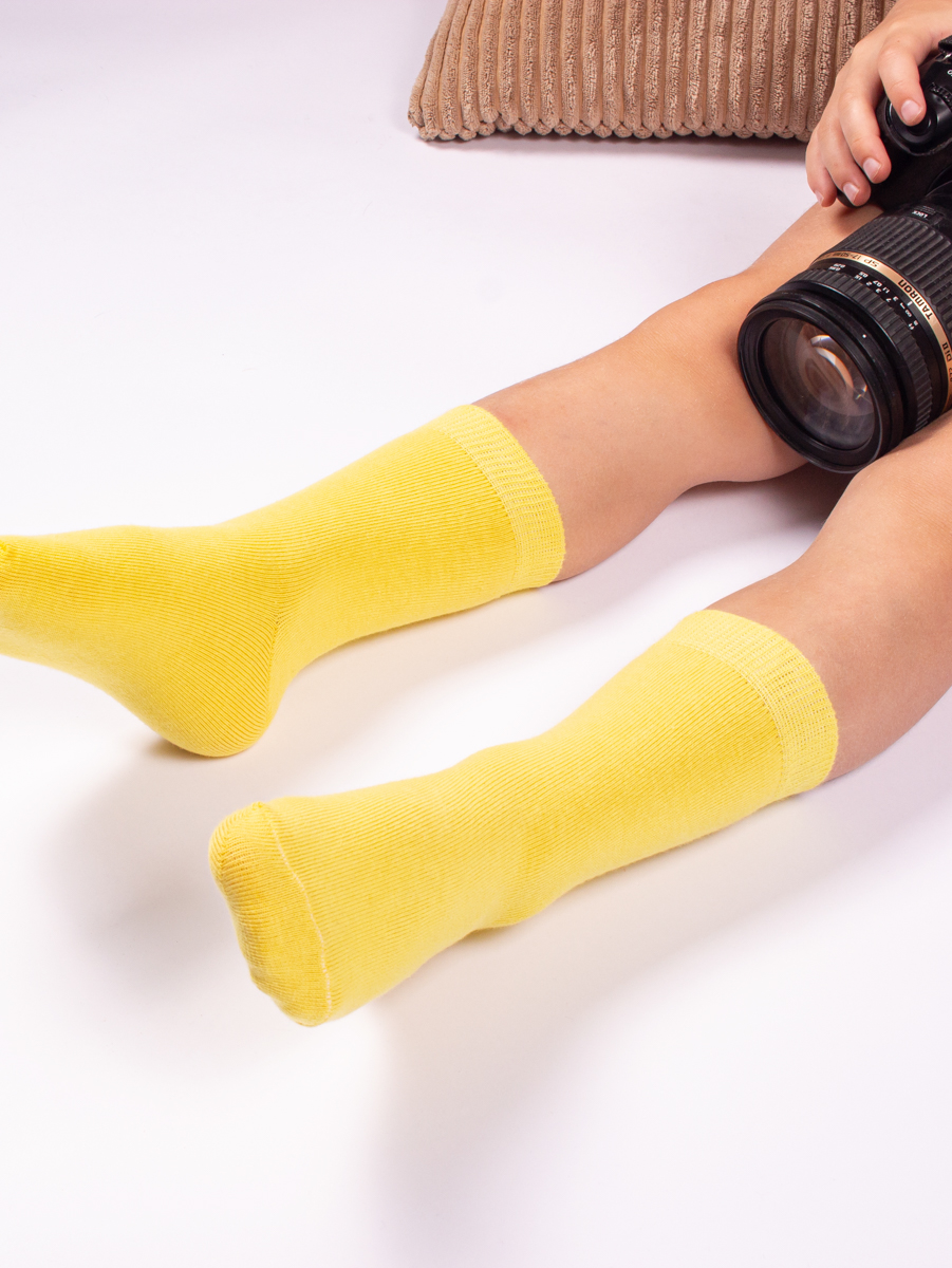 Носки 3 пары Babushka D3желтый - фото 5