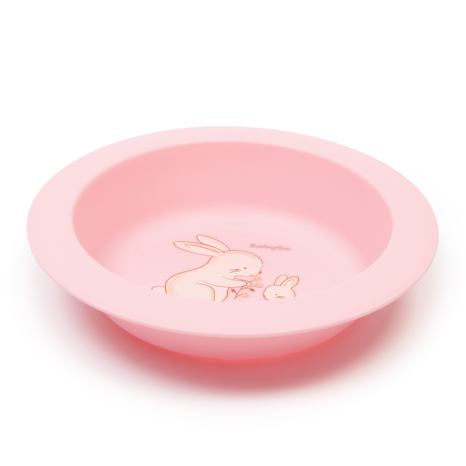 Тарелка BabyGo Pink 1 предм. - фото 1