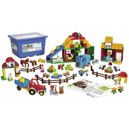Конструктор LEGO DUPLO 45007 Большая ферма Duplo 154 дет.