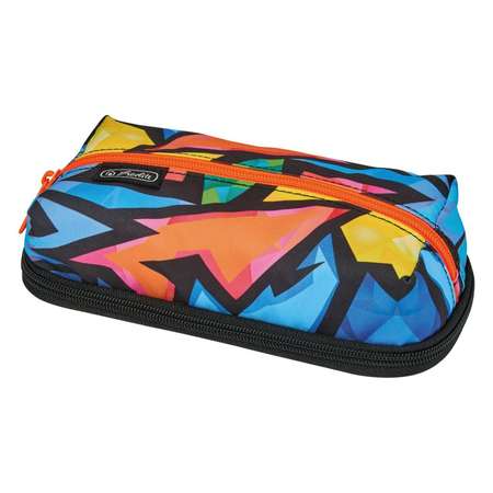 Пенал косметичка Herlitz Clever Pack Neon Art