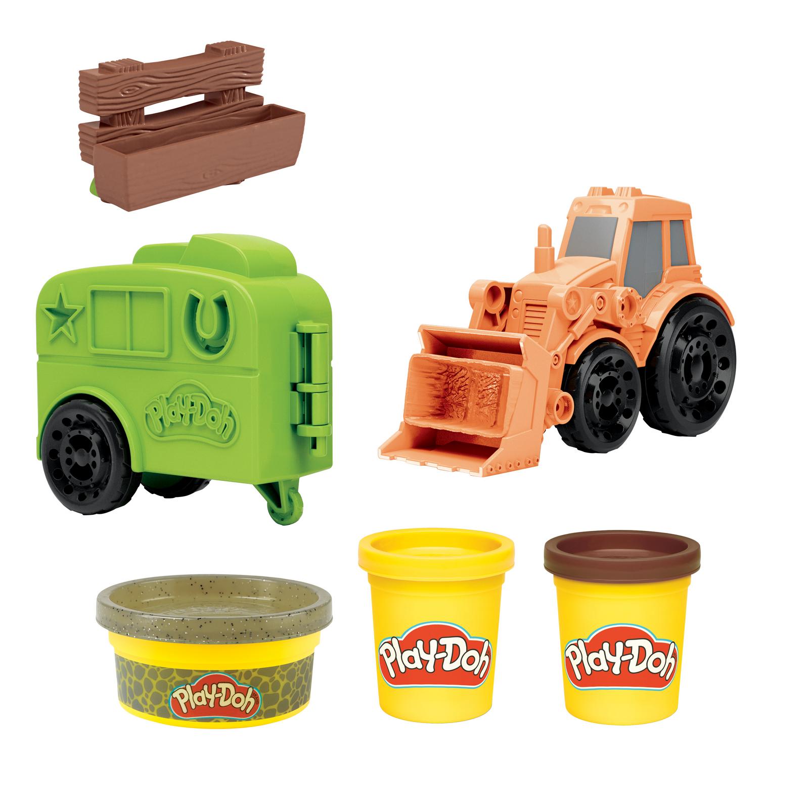 Пластилин Play-Doh Фермерский трактор - фото 3