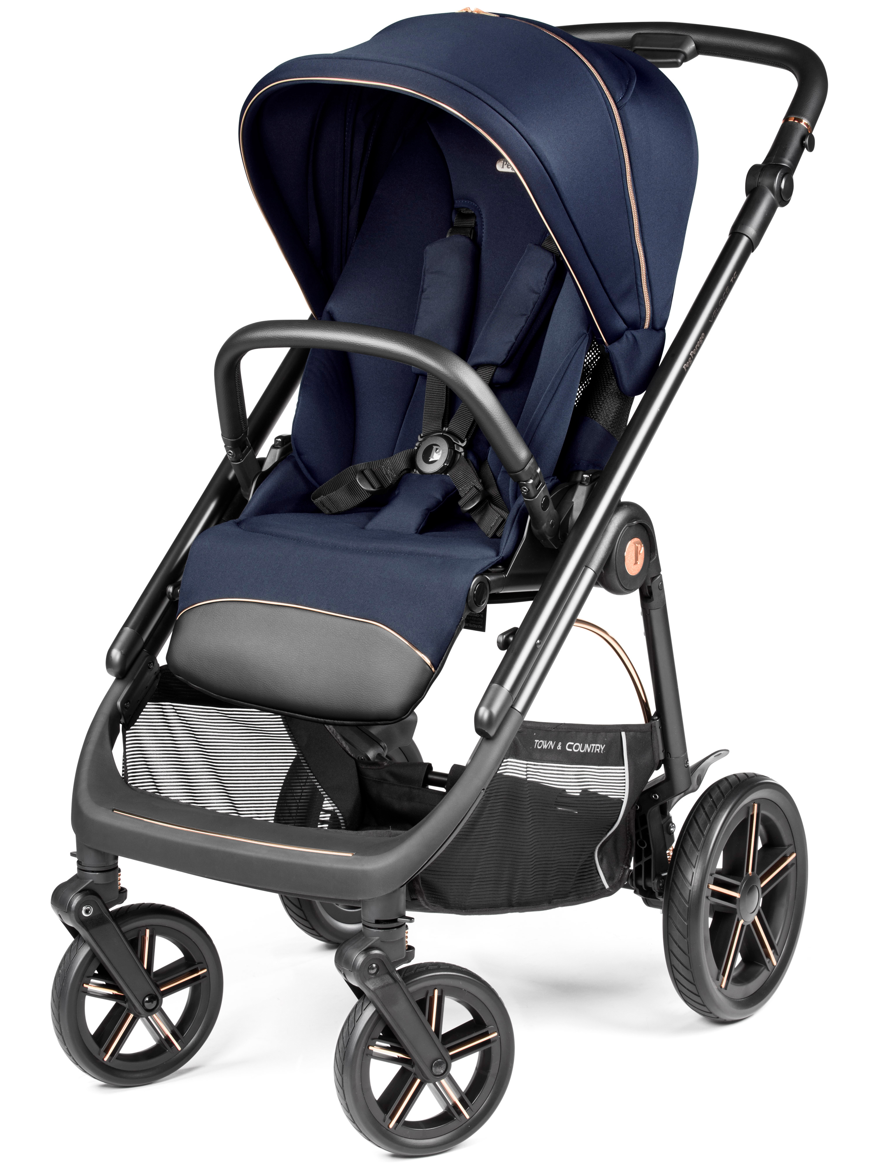 Коляска прогулочная Peg-Perego Veloce TC синий - фото 2