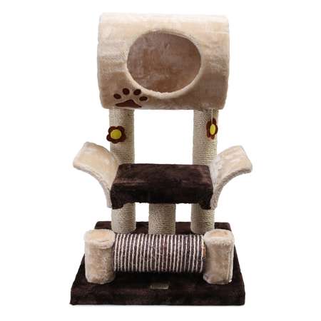 Площадка игровая для кошек FAUNA Limbo Коричневый-Бежевый FICP-107-2302