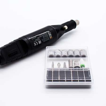 Маникюрный аппарат 6 насадок GESS Black Nail