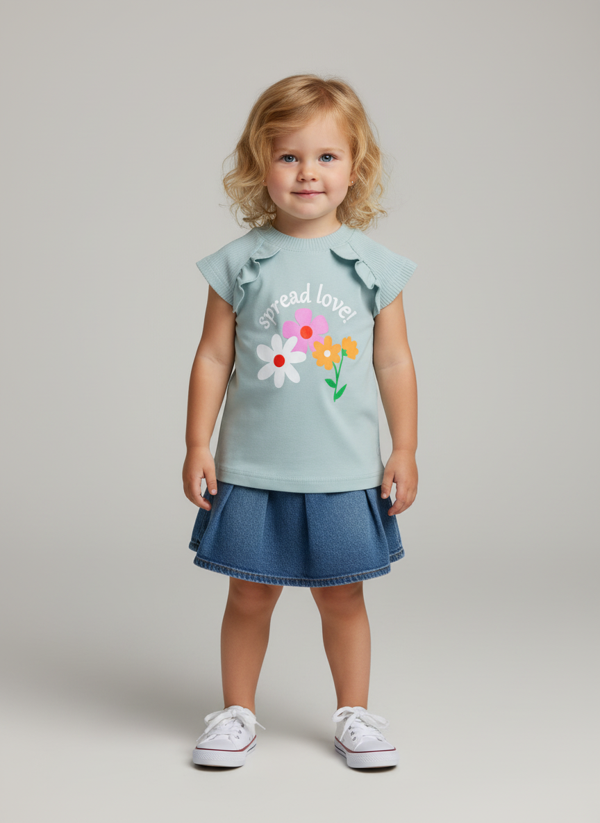 Футболка Югтекстильторг 204-527/Ментол - фото 2