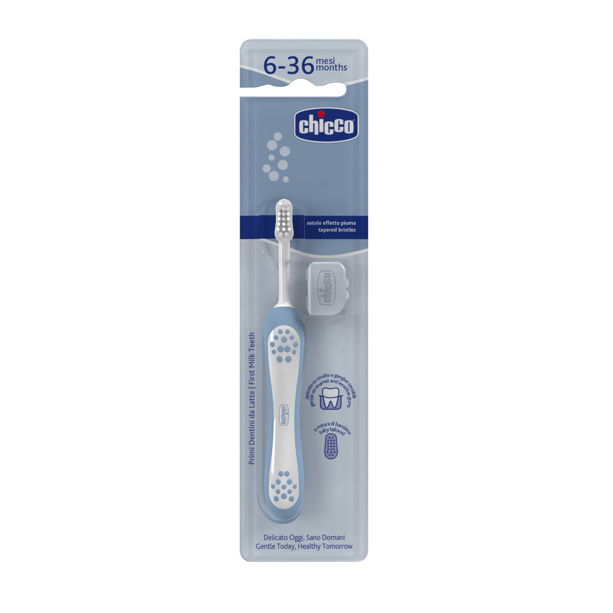 Зубная щетка классическая Chicco от 6 мес. - фото 1