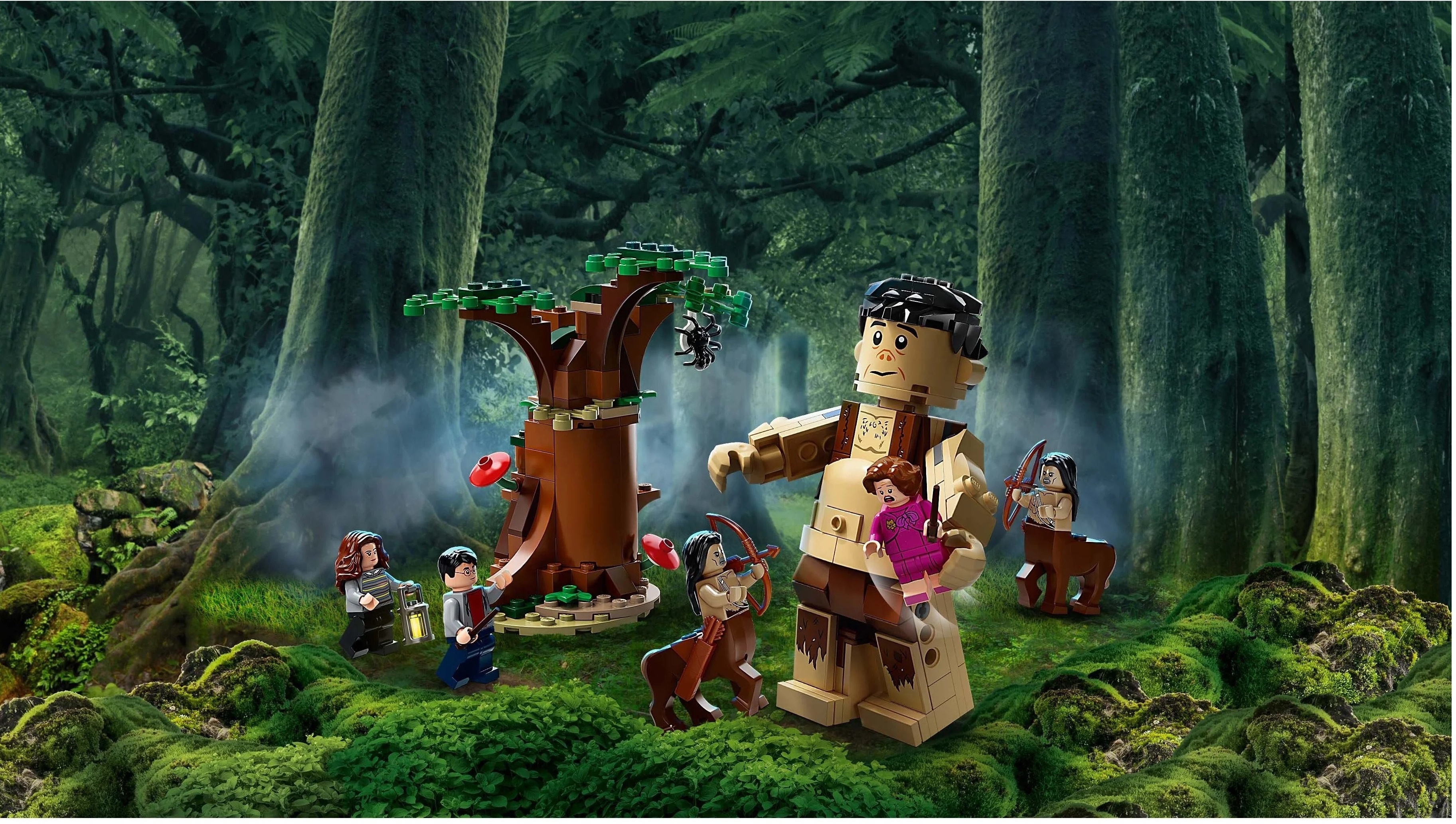 Конструктор LEGO Harry Potter Грохх и Долорес Амбридж блочный - фото 9