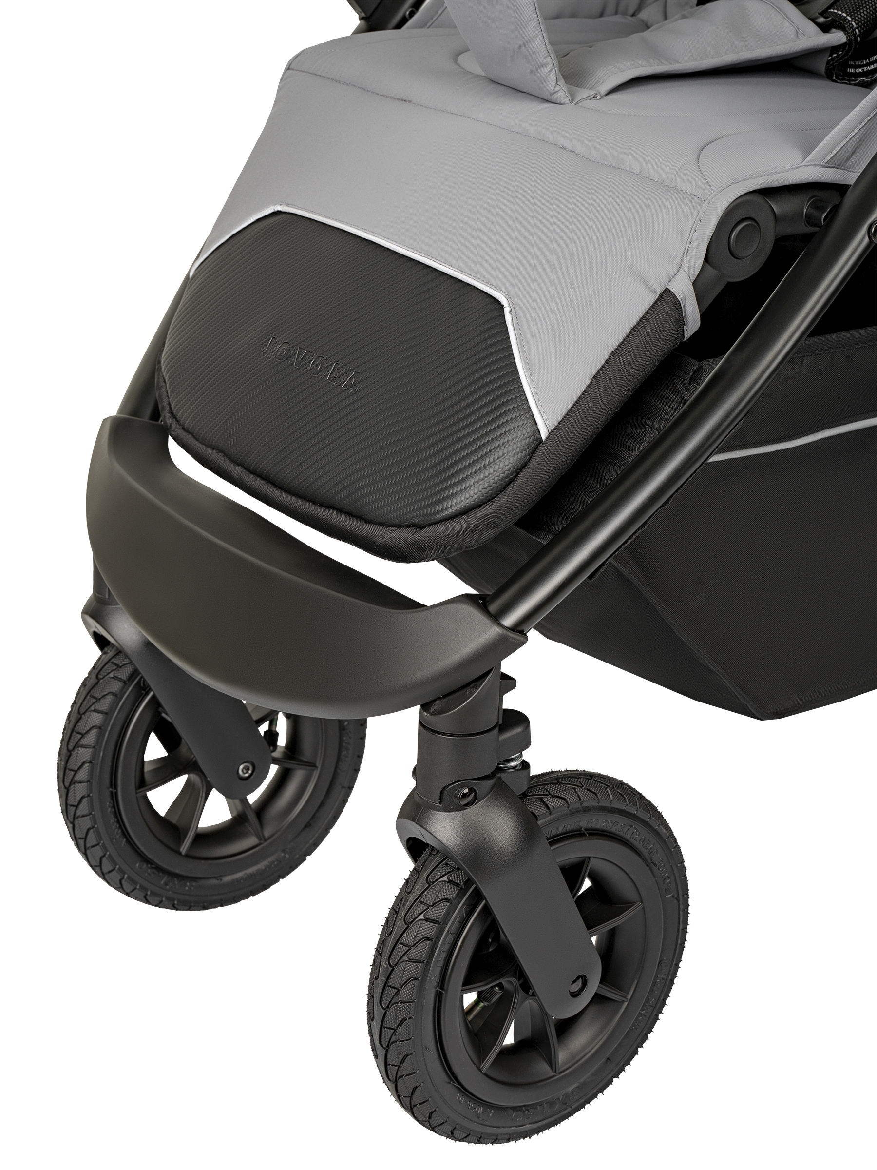 Коляска прогулочная JOVOLA SELENA Air 2025 с сумкой серый - фото 34