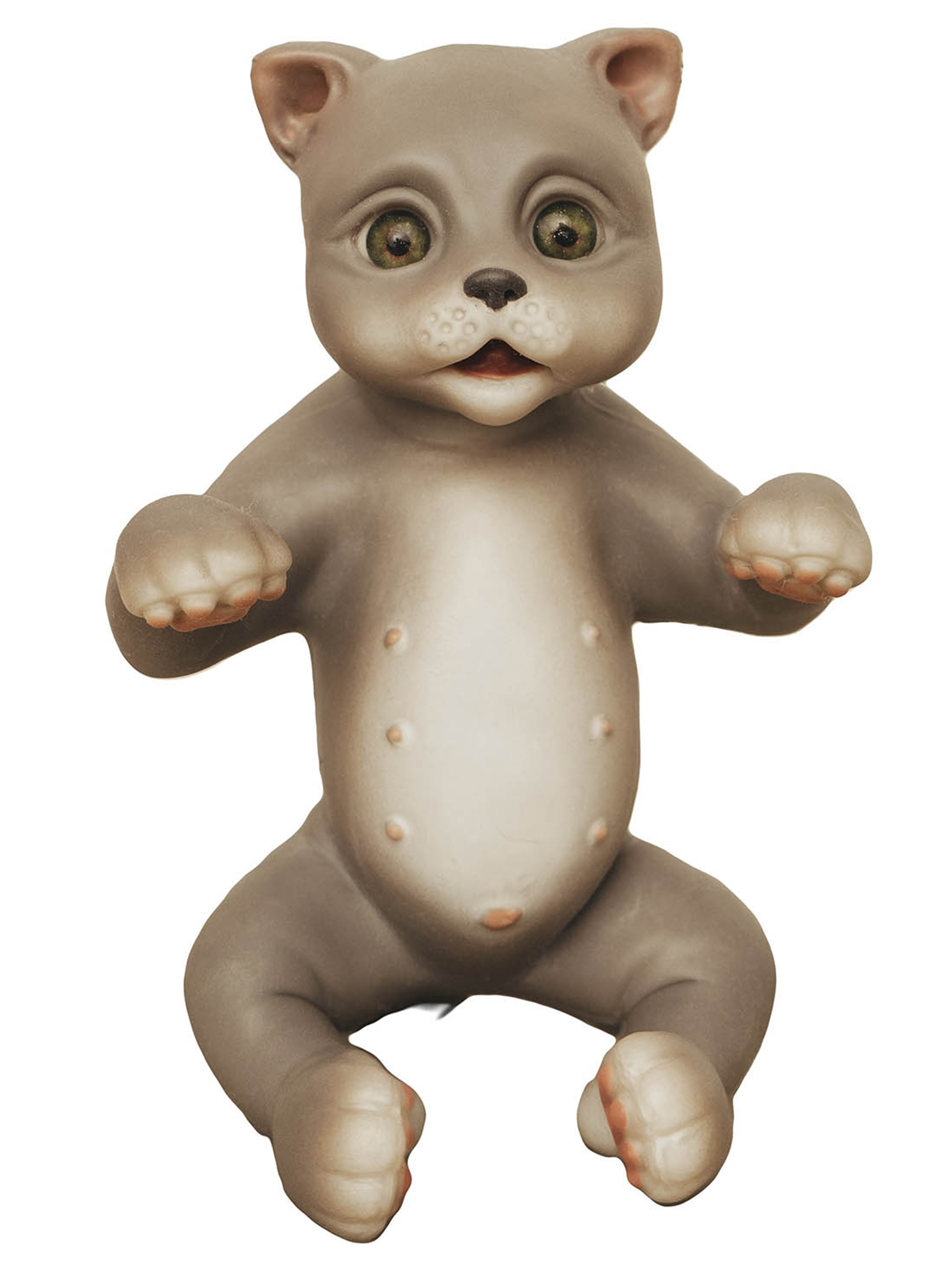 Кукла мини Magic Manufactory Magic Pets Кот реборн серый высота 19 см 4631175965861 - фото 9