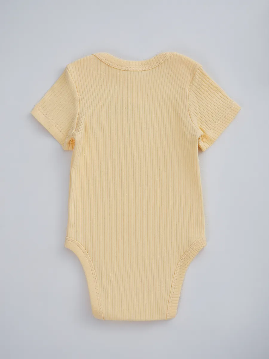 Боди 2 шт Mark Formelle (Марк Формэль) 13015-2/абрикосовый щербет +звездочки на сером - фото 12