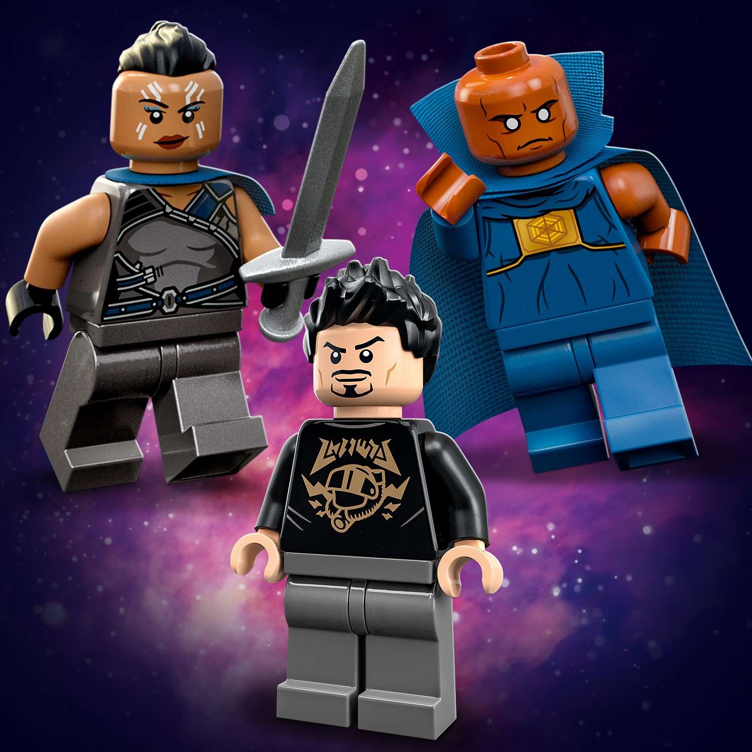 Конструктор LEGO Marvel Super Heroes Железный Человек на Сакааре 369 дет. - фото 11