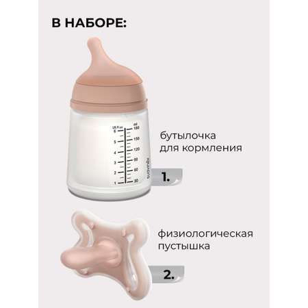 Бутылочка Suavinex 180 мл 2 шт.