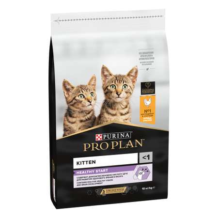 Корм сухой для котят PRO PLAN 10кг с курицей